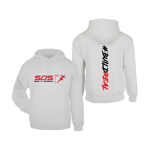SOS white hoodies